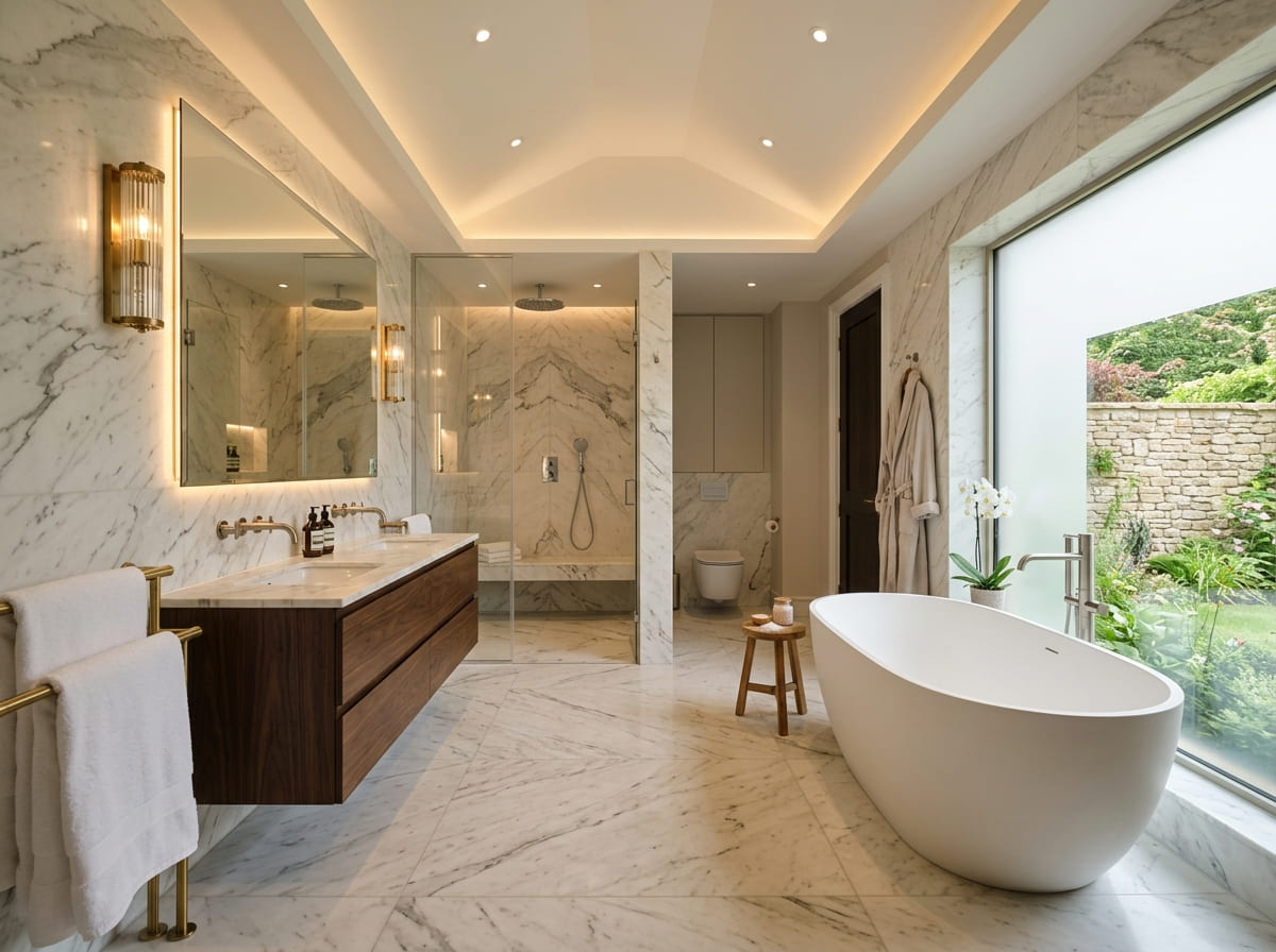 Custom Bathroom Renovation in Notrees